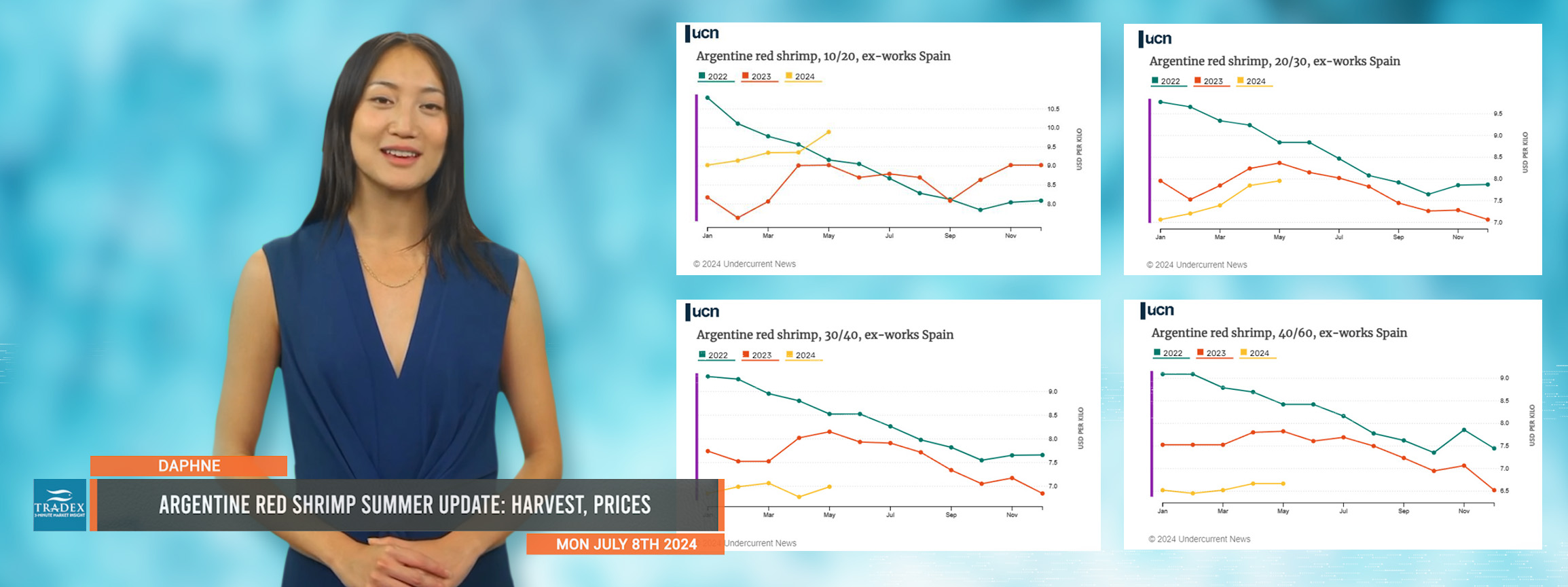 Argentine Red Shrimp Update: Summer Harvest Surge, Price Forecast, Ecuador Shrimp Competition