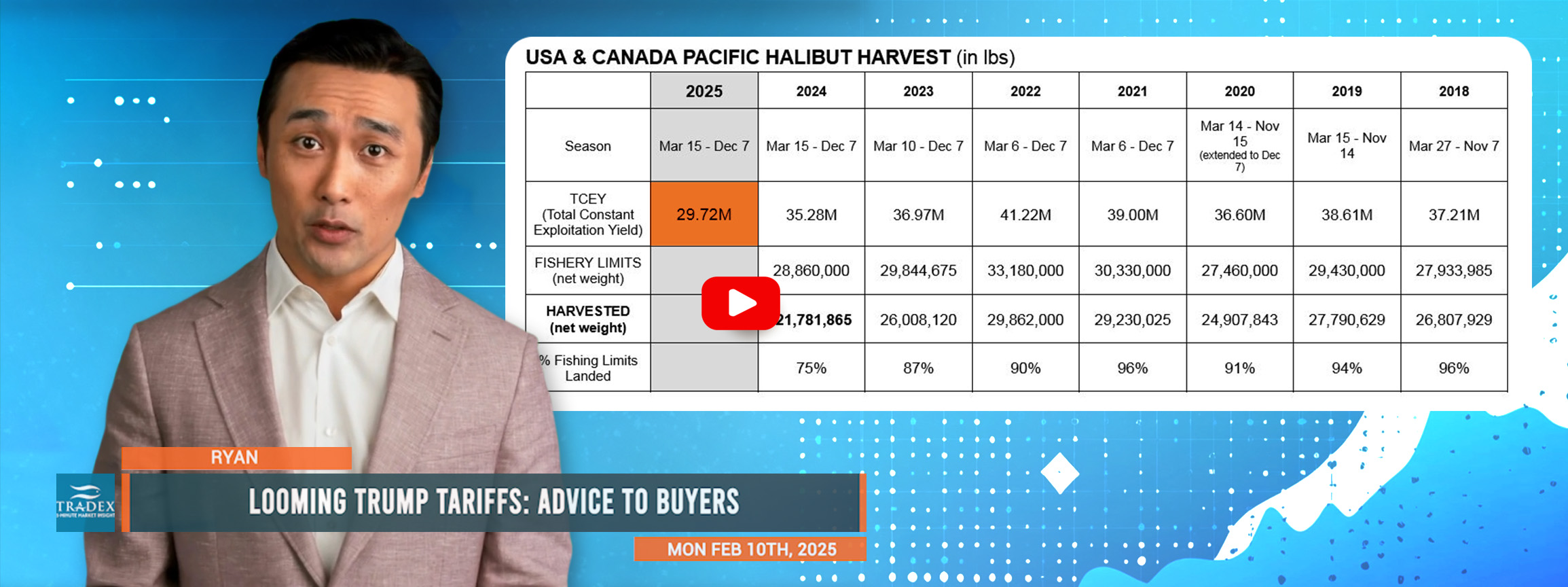 Looming Trump Tariffs: Advice to Buyers, Snow Crab Market Watch